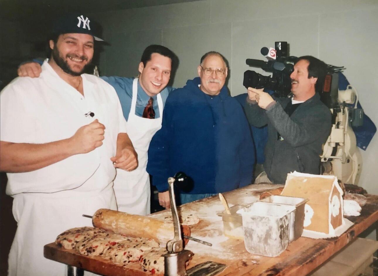 Jackie's father, John from continued the legacy before bagel chicks exhisted