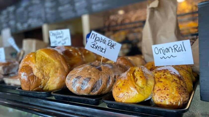 Handcrafted breads and bagels showcasing a legacy of family baking.